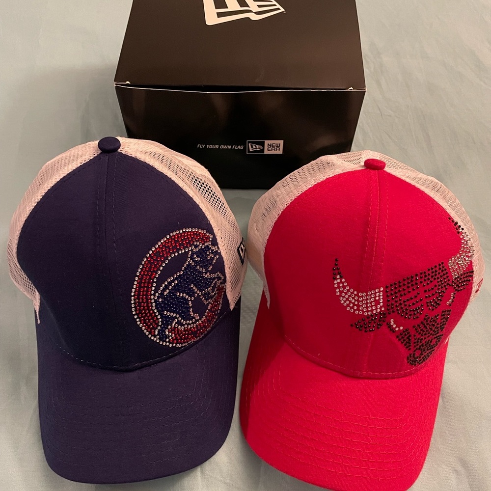2 New Era Chicago Sports Team Hats